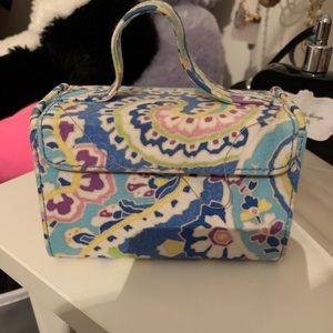 Paisley printed jewelry carrier